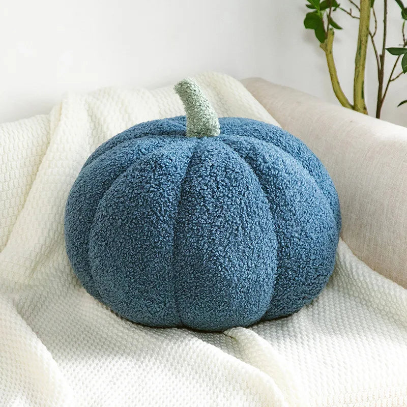 Halloween 3D Shaped Decorative Thanksgiving Pillow Soft Cute Throw Kids Toddlers Babies Stuffed Pumpkin Fluffy Plush Toy