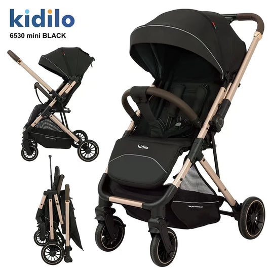 Kidilo Portable Pushchair Lightweight Prams Multiple Foldable Travel Baby Stroller for Babies Wholesale 6530 Mini Mechanical