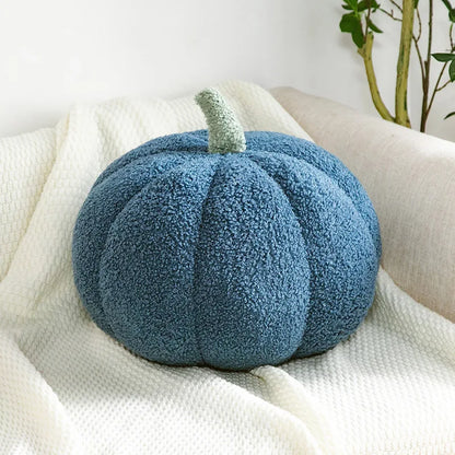 Soft Plush Supplier 3D Sofa Decorative Soft Cute Throw Stuffed Pumpkin Fluffy Plush Cushion Pillow for Living Room Adult