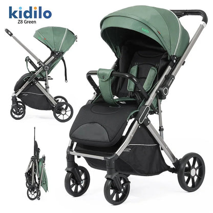 Kidilo Lightweight Portable Foldable Baby Stroller Multiple Pushchair Wagon Travel for Babies Wholesale From China Z8
