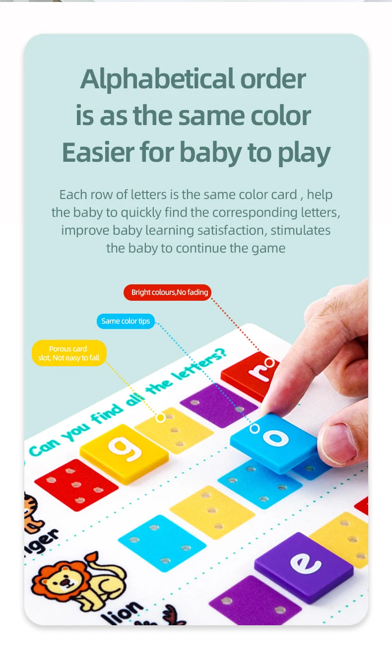 JOLLYBABY Hot Sale Soft Fabric Kids Learning Book Alphabetic Numbers and Shapes Toy for Babies