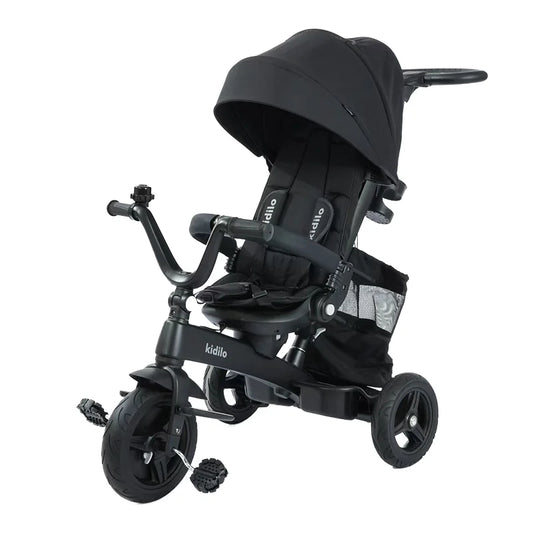 Kidilo Baby  Ride-On Push Tricycle 4 in 1 Kids Children Tricycle Baby Stroller 3 Wheel Pedalfor Baby Hot Sale Wholesale 3001