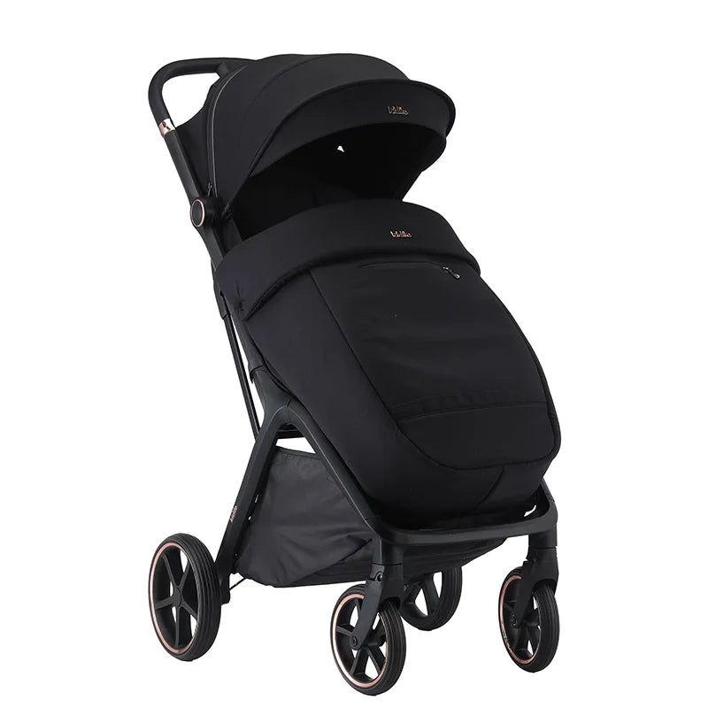 0-3 Years Foldable Lightweight Kidilo Baby Stroller Non-Toxic Travel Stroller with Adjustable Handle for Toddlers Trips C5F