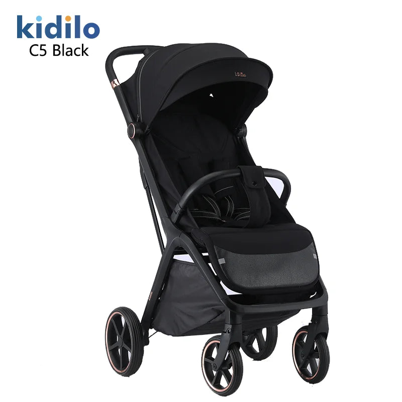 0-3 Years Non-Toxic Kidilo Lightweight Portable Baby Stroller Multiple Foldable Travel Wagon Wholesale From China Daily Walks C5