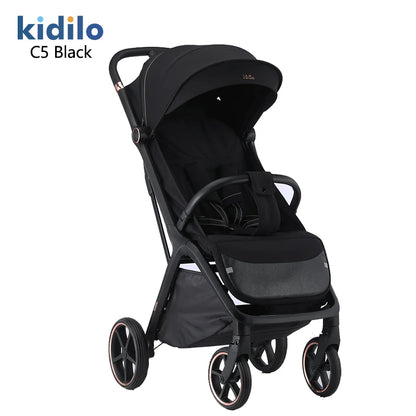 0-3 Years Non-Toxic Kidilo Lightweight Portable Baby Stroller Multiple Foldable Travel Wagon Wholesale From China Daily Walks C5