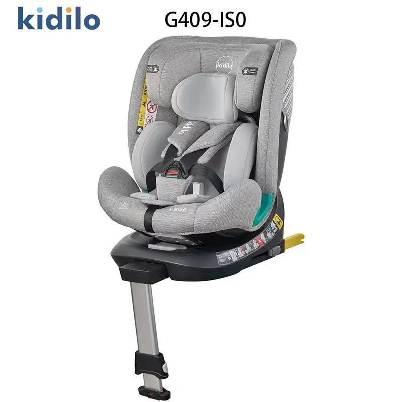 Newborn 0-3 Years 360 Degree Kidilo Baby Car Seat, Infant Car Seats with ISOFIX and Support Leg Certified for Daily Family G409