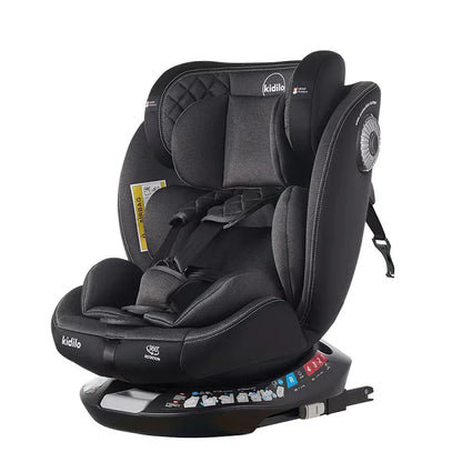 Newborn 0-3 Years 360 Degree Kidilo Baby Car Seat, Infant Car Seats with ISOFIX Certified for Daily Family Rides G406