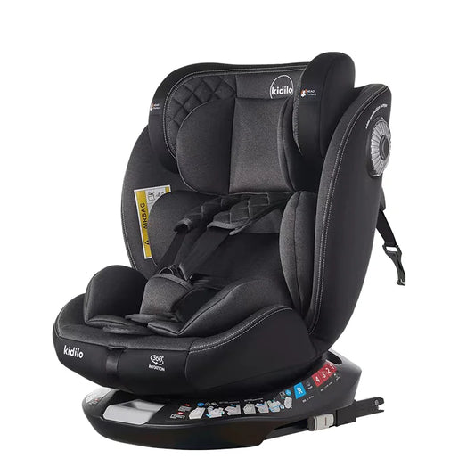 Newborn 0-3 Years 360 Degree Kidilo Baby Car Seat, Infant Car Seats with ISOFIX Certified for Daily Family Rides G406