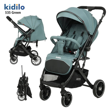 535 NewBorn Buggy Multiple Portable Pushchair Foldable Lightweight Travel Kidilo Baby Stroller for Babies Wagon Wholesale China
