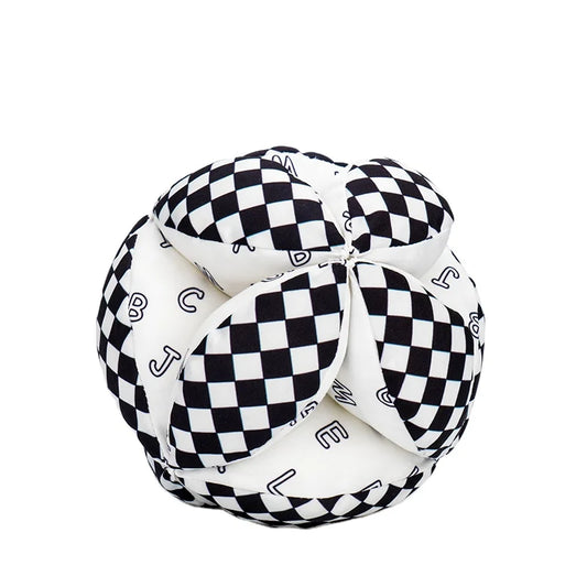 Jollybaby Custom Soft Cotton Sensory Baby Toy Ball Manufactured with High Quality Polyester Material