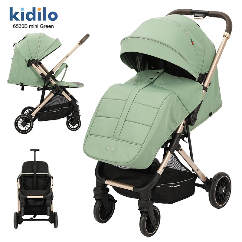 0-3 Years Non-Toxic Kidilo Lightweight Portable Baby Stroller Multiple Foldable Travel Wagon Wholesale From China 6530 B Mini