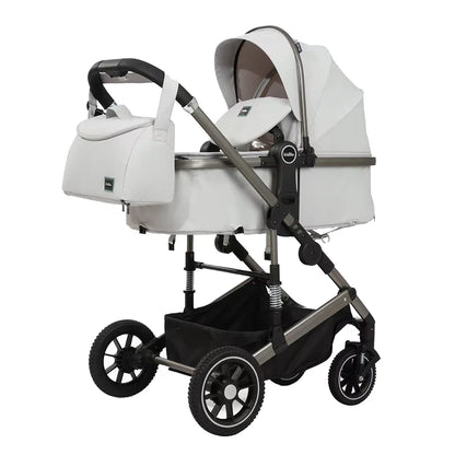 0-3 Years 3 in 1kidilo Baby Stroller with Car Seat, Non-Toxic Durable Foldable Travel Stroller for Toddlers Daily Walks A10