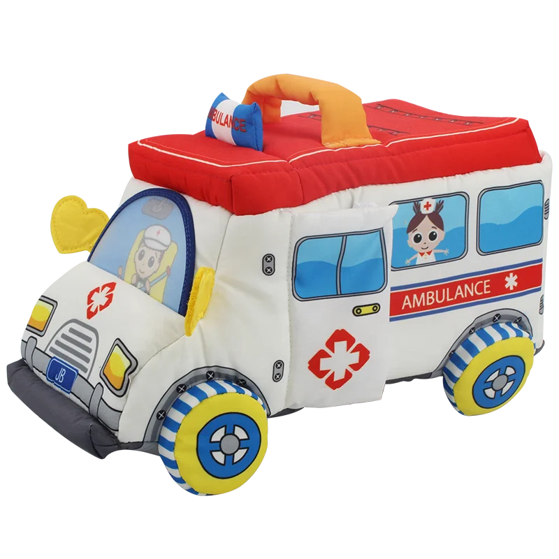 Jollybaby Educational Soft Play House Washable Polyester Stuffed Toys for Infants Infant Baby Toys