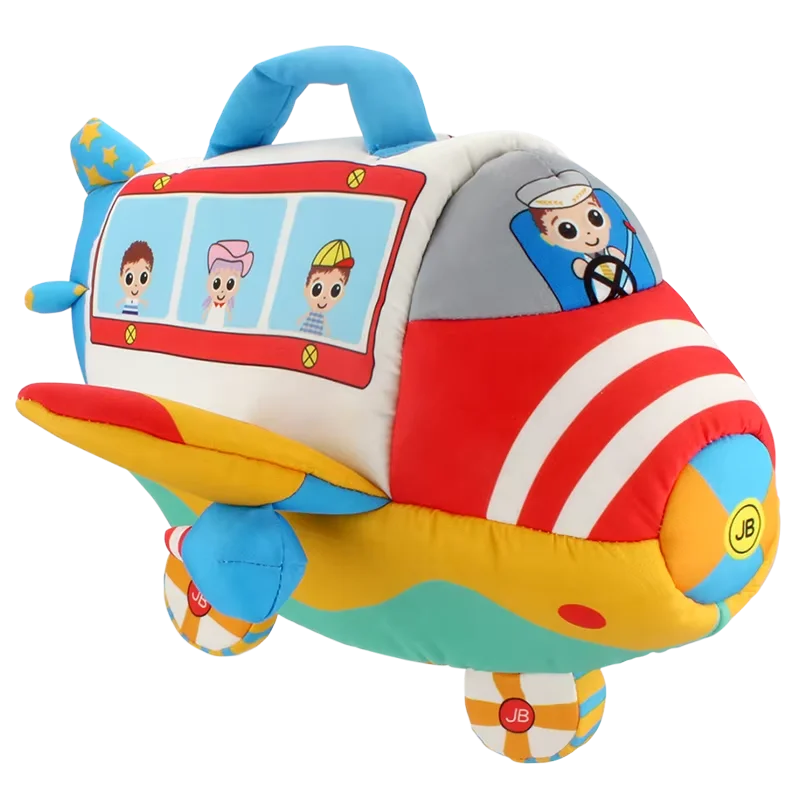 Jollybaby Educational Soft Play House Washable Polyester Stuffed Toys for Infants Infant Baby Toys