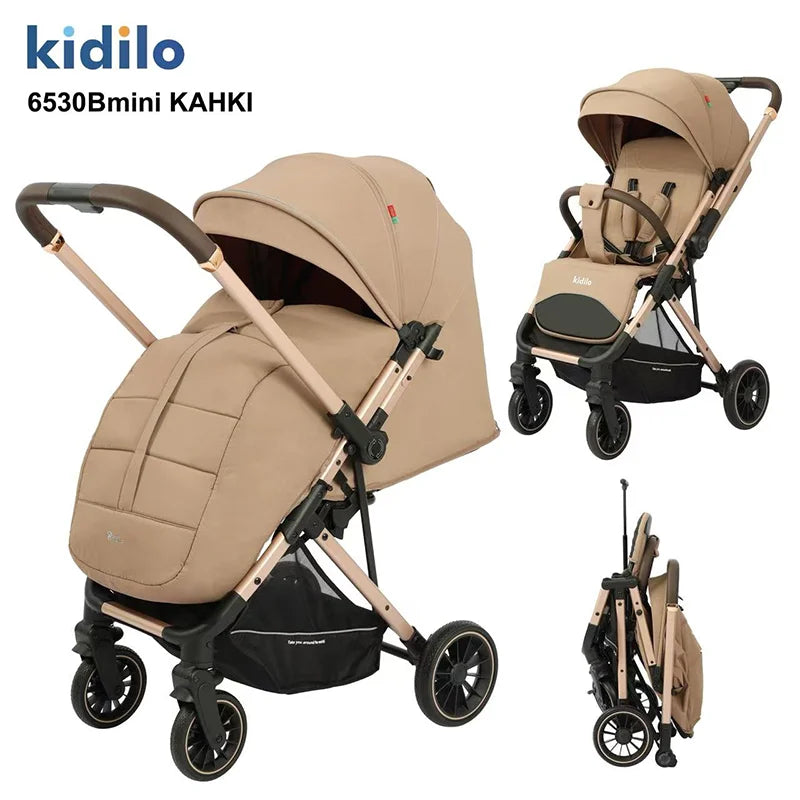 Kidilo Portable Pushchair Lightweight Prams Multiple Foldable Travel Baby Stroller for Babies Wholesale 6530b Mini Mechanical