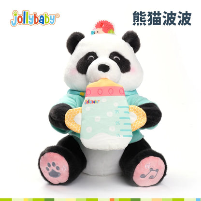 Jollybaby Kids Toddler Toys for Ages 2-4 Removable Clothing Talking Panda Repeats What You Say Interactive Plush Repeating Toy