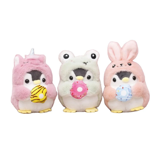 Custom Cross-Dressing Plush Stuffed Cute Soft Doll Toys Stuffed Animal Penguin Toy Key Chain Manufacturer