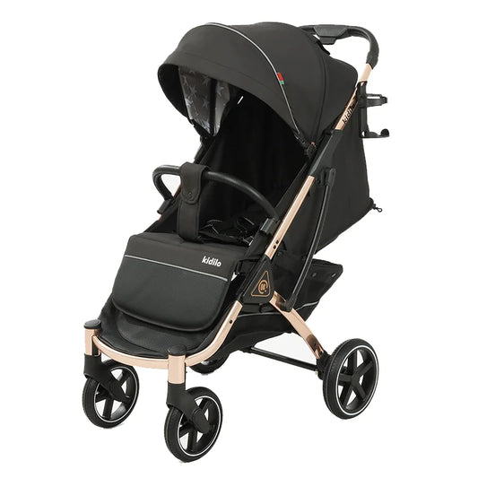 0-3 Years Baby Stroller Lightweight Non-Toxic Foldable Travel Stroller with Adjustable Handle for Toddlers Family Trips S700
