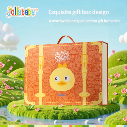 Jollybaby Interactive Sensory Toy for 0-3 Years Babies Soft Plush Early Learning Washable Non-Tearing for Pretend Play Preschool