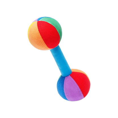 Jollybaby New Product Early Educational Baby Rattles Toys Hands Shake Ring Bell for Infant 0-12 Months