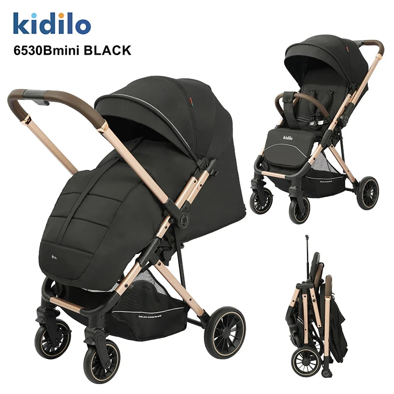Kidilo Portable Pushchair Lightweight Prams Multiple Foldable Travel Baby Stroller for Babies Wholesale 6530b Mini Mechanical