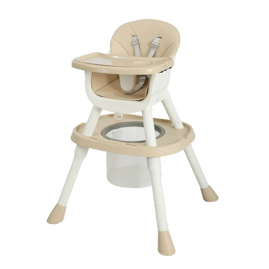 6-36 Months 3 in 1 Foldable Kidilo Baby High Chair, Non-Toxic Feeding Chair for Toddler Dining at Home & Small Space KD013