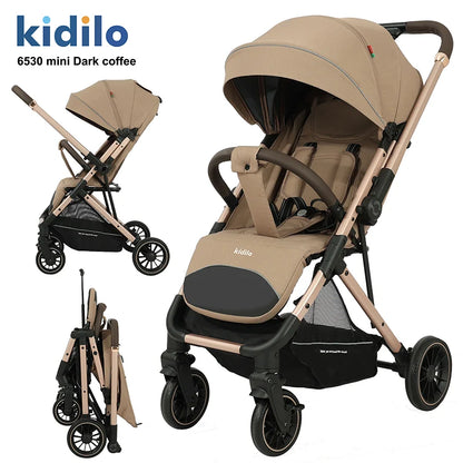 Kidilo Portable Pushchair Lightweight Prams Multiple Foldable Travel Baby Stroller for Babies Wholesale 6530 Mini Mechanical