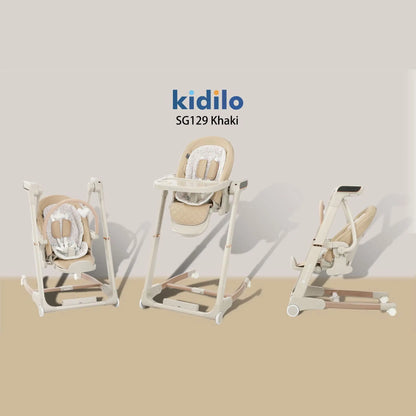 Kidilo Electric Automatic Rocking Bouncer Chair for Babies Newborn Baby Sleep Swing Cradle for 0-12 Months SG129