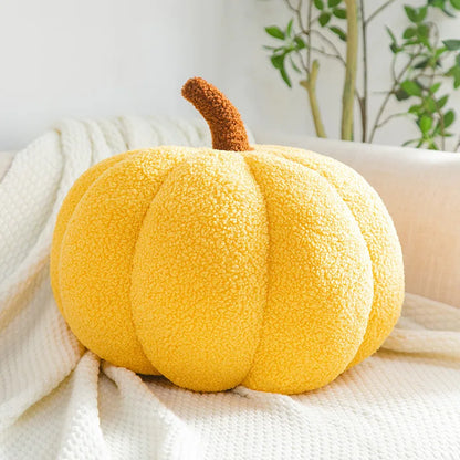 Halloween 3D Shaped Decorative Thanksgiving Pillow Soft Cute Throw Kids Toddlers Babies Stuffed Pumpkin Fluffy Plush Toy