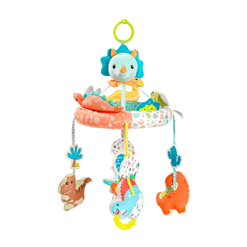 JOLLYBABY Baby Crib Mobile Toys Arm with Music Box Spin Motor Volume Control 3 Modes Nursery Decor Hanger for DIY Clamp Mobile