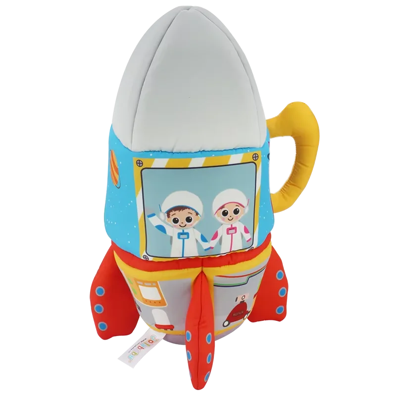 Jollybaby Educational Soft Play House Washable Polyester Stuffed Toys for Infants Infant Baby Toys