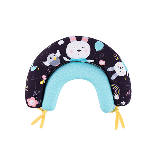 Detachable Support Pillow High Quality Soft Infant Plush Diy Animal Shaped Pillow for Development of Strong Head Neck Muscles