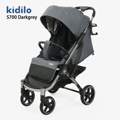 0-3 Years Baby Stroller Lightweight Non-Toxic Foldable Travel Stroller with Adjustable Handle for Toddlers Family Trips S700