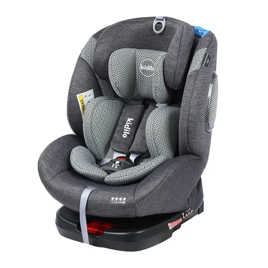 Newborn 0-3 Years 360 Degree Kidilo Baby Car Seat, Infant Car Seats with ISOFIX Certified for Daily Family Rides ZJ102A