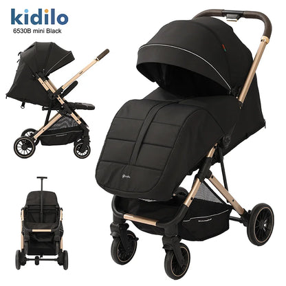 0-3 Years Non-Toxic Kidilo Lightweight Portable Baby Stroller Multiple Foldable Travel Wagon Wholesale From China 6530 B Mini