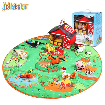 Jollybaby Developing Baby Activity Mats Gym Games Floor Carpet Funny Baby Play Mat Toys for Baby Children Kids