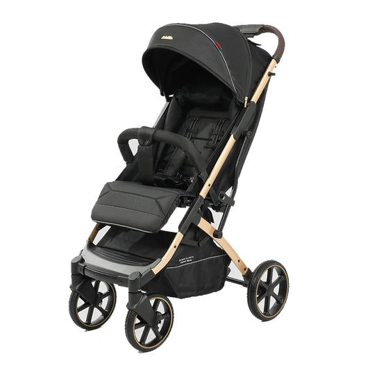 Non-Toxic Lightweight Baby Stroller for 0-3 Years Foldable Travel Stroller with Adjustable Handle for Toddlers Daily Walks D600