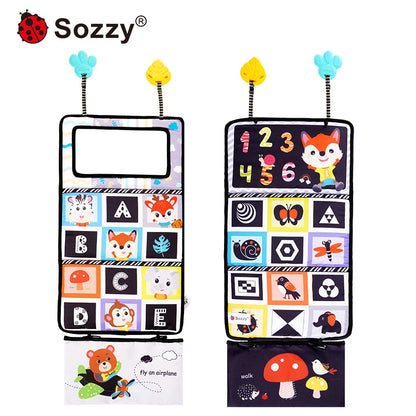 Manufacturer Baby Bed Floor Mirror Toys Tummy Time Mirror Toy Crinkle Sensory Toys for 0-12 Months