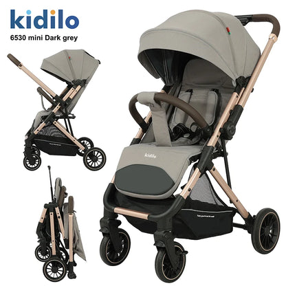 Kidilo Portable Pushchair Lightweight Prams Multiple Foldable Travel Baby Stroller for Babies Wholesale 6530 Mini Mechanical
