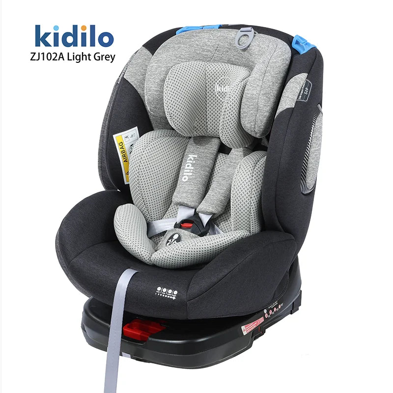 Newborn 0-3 Years 360 Degree Kidilo Baby Car Seat, Infant Car Seats with ISOFIX Certified for Daily Family Rides ZJ102A