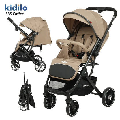 535 NewBorn Buggy Multiple Portable Pushchair Foldable Lightweight Travel Kidilo Baby Stroller for Babies Wagon Wholesale China