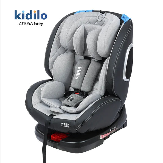 Newborn 0-3 Years 360 Degree Kidilo Baby Car Seat, Infant Car Seats with ISOFIX Certified for Daily Family Rides ZJ105