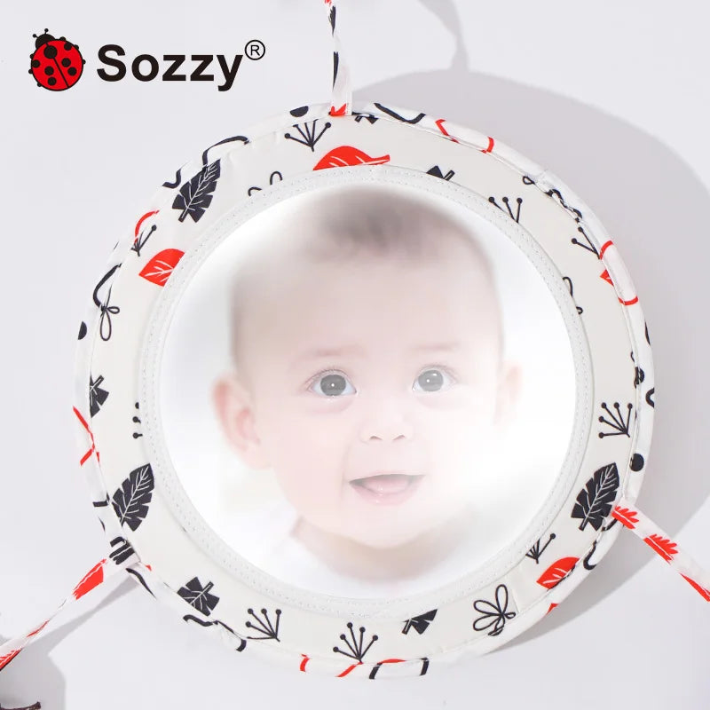 JOLLYBABY Soft Fancy Activity Cube 6-Month Baby Toy with Hanging Bell Early Education Mobiles Gift