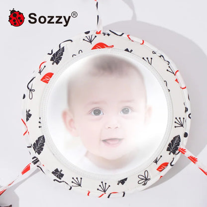 JOLLYBABY Soft Fancy Activity Cube 6-Month Baby Toy with Hanging Bell Early Education Mobiles Gift