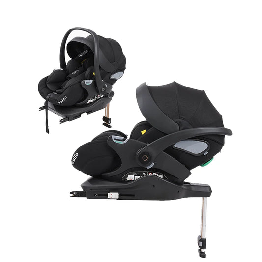 Kidilo Multiple Newborn Luxury Lucky Child Travel System Infant Baby Car Seat 3 in 1 Set Isofix 0-3 Years for Baby KBH602B