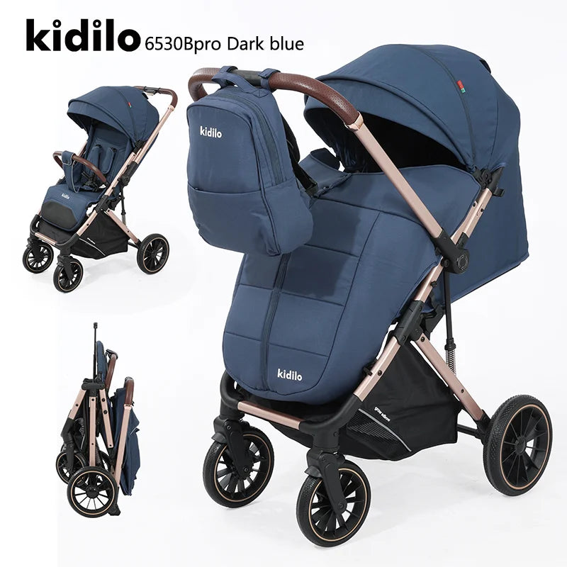 0-3 Years Non-Toxic Kidilo Lightweight Portable Baby Stroller Multiple Foldable Travel Wholesale From China Daily 6530 B PRO