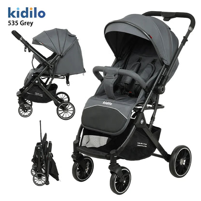 535 NewBorn Buggy Multiple Portable Pushchair Foldable Lightweight Travel Kidilo Baby Stroller for Babies Wagon Wholesale China