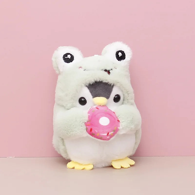 Custom Cross-Dressing Plush Stuffed Cute Soft Doll Toys Stuffed Animal Penguin Toy Key Chain Manufacturer