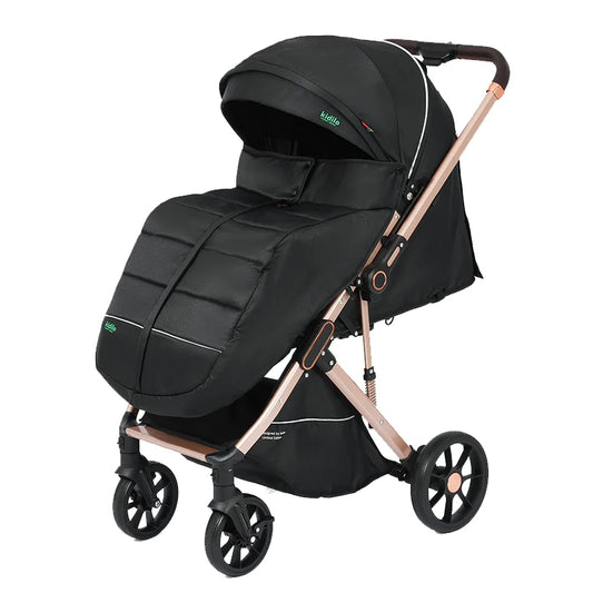 0-3 Years Non-Toxic Kidilo Lightweight Baby Stroller Foldable Travel Stroller with Adjustable Handle for Kids Daily Walks Z8F