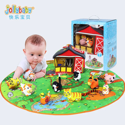 Jollybaby Developing Baby Activity Mats Gym Games Floor Carpet Funny Baby Play Mat Toys for Baby Children Kids